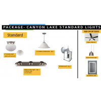 Fleetwood Canyon Lake Standard Lighting  Package