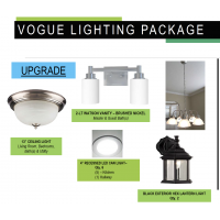 Vogue Lighting  Package